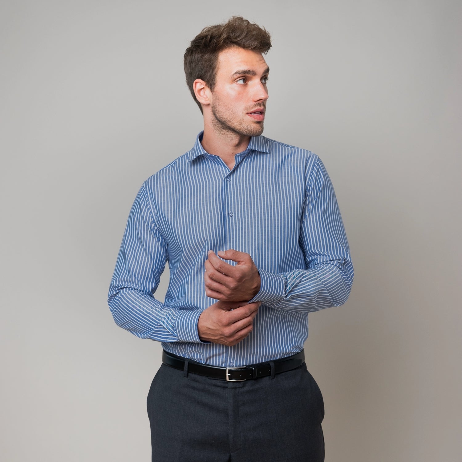 Hemd extra langer Arm 72 Überlänge RIESENHEMD Hamburg Model Lissabon-4