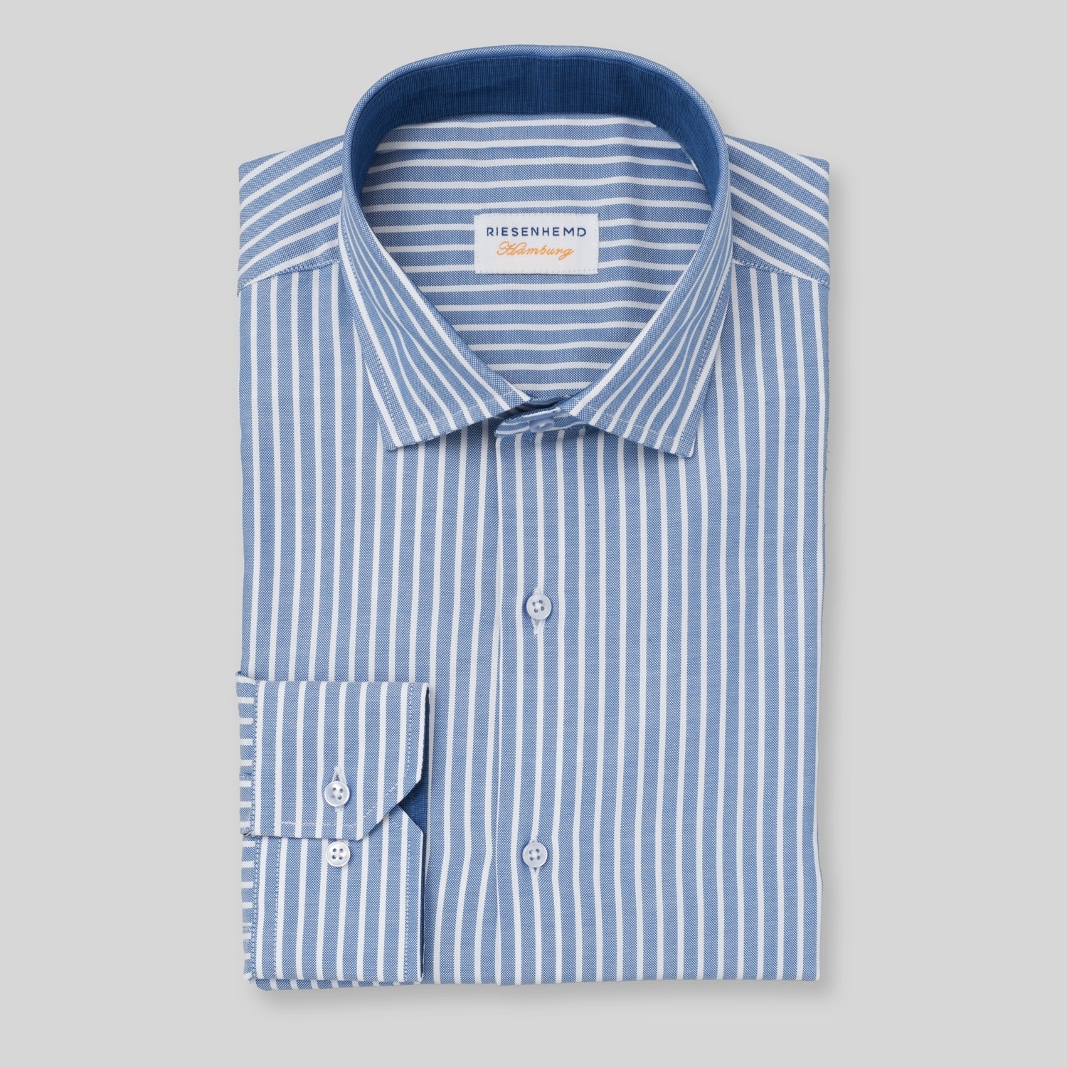 Hemd extra langer Arm 72 cm Überlaenge RIESENHEMD Lissabon-1