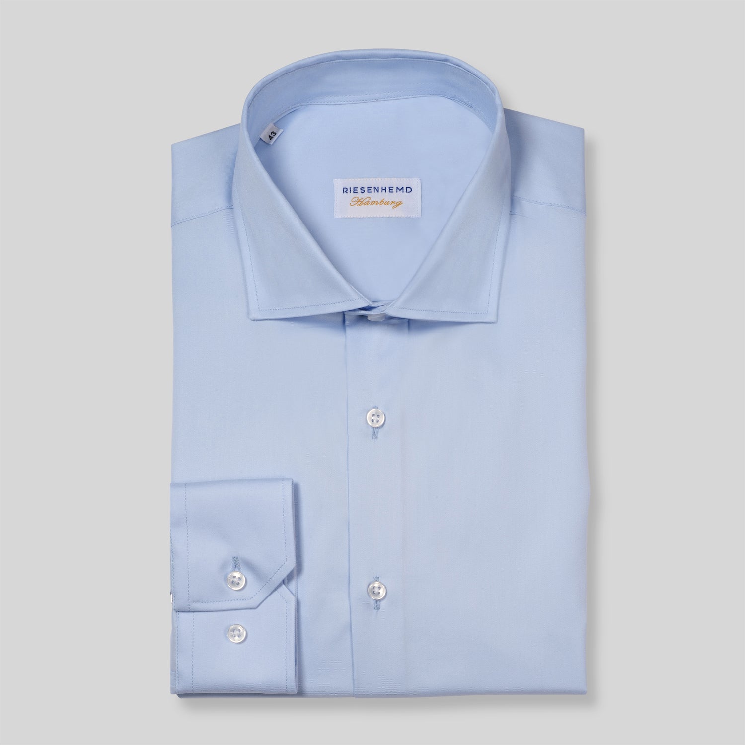 Tolles Hemd in Überlänge mit extra langem Arm 72 cm, in Slim Fit oder Modern Fit - RIESENHEMD Hamburg