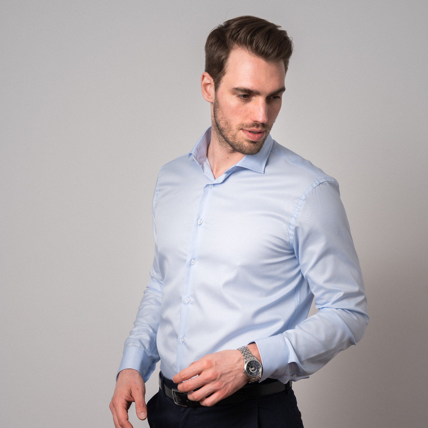 Tolles Hemd in Überlänge mit extra langem Arm 72 cm, in Slim Fit oder Modern Fit - RIESENHEMD Hamburg